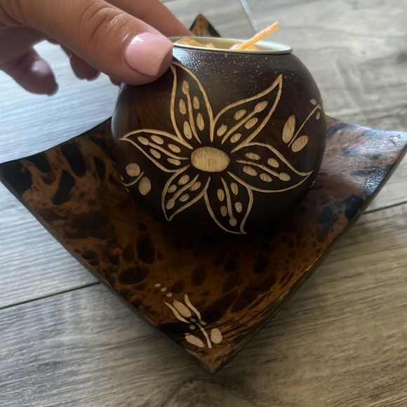 Handmade candle from Jamaica - Picture 2 of 3